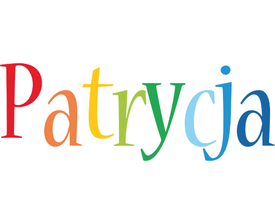 Patrycja birthday logo