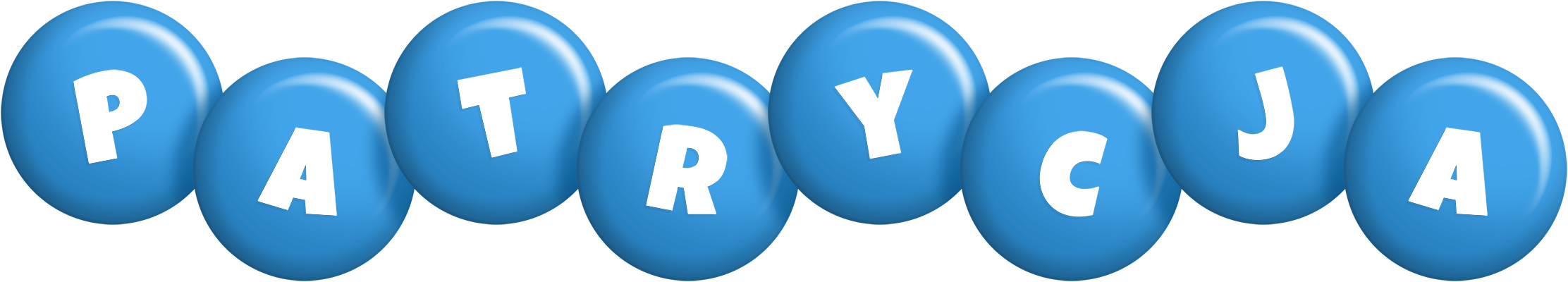 Patrycja candy-blue logo