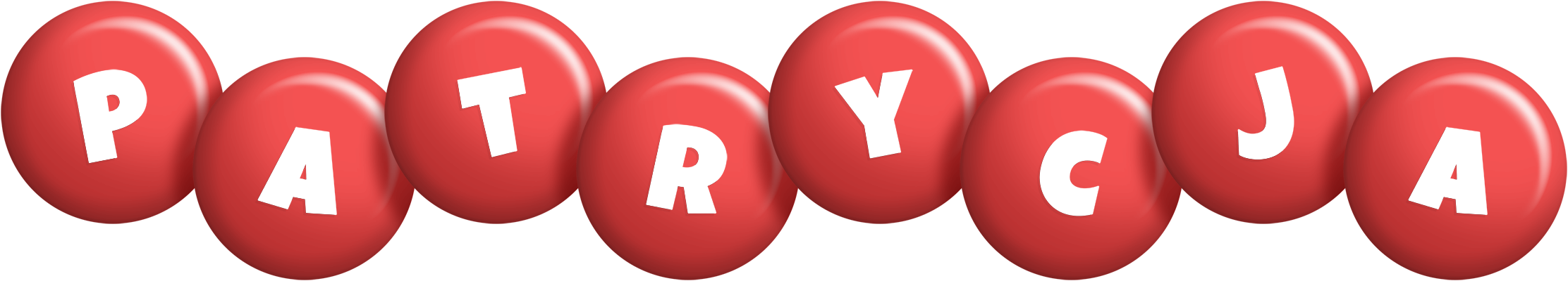 Patrycja candy-red logo