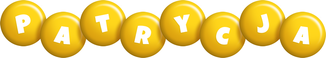 Patrycja candy-yellow logo