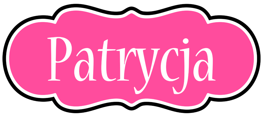 Patrycja invitation logo