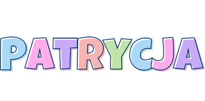 Patrycja pastel logo