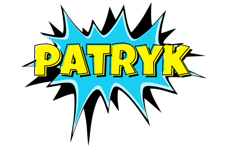 Patryk amazing logo