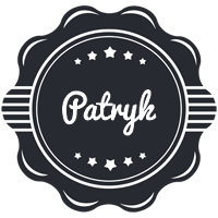 Patryk badge logo