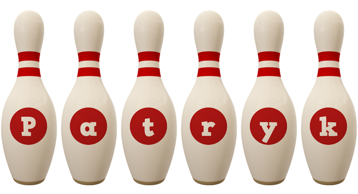Patryk bowling-pin logo