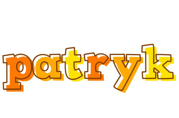 Patryk desert logo