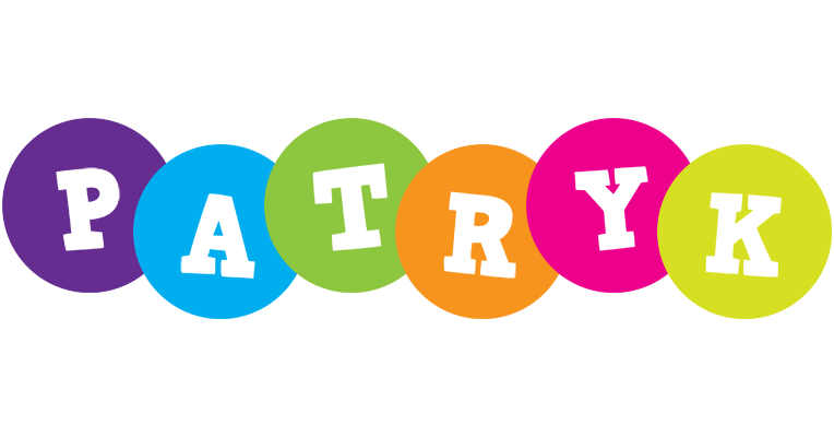 Patryk happy logo