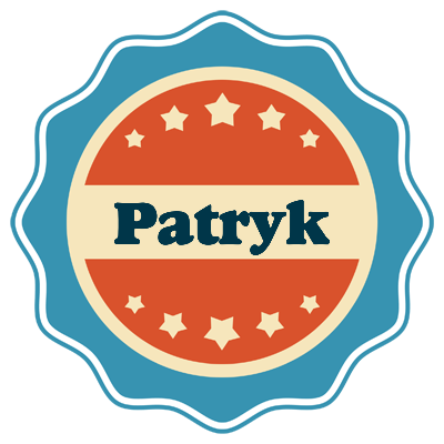 Patryk labels logo