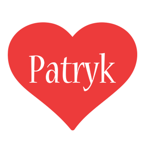 Patryk love logo