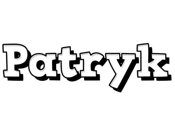 Patryk snowing logo