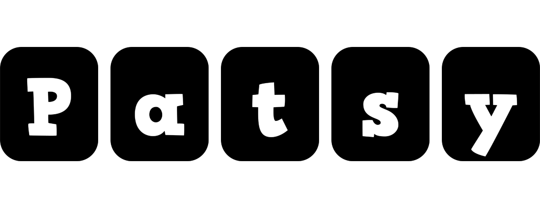 Patsy box logo