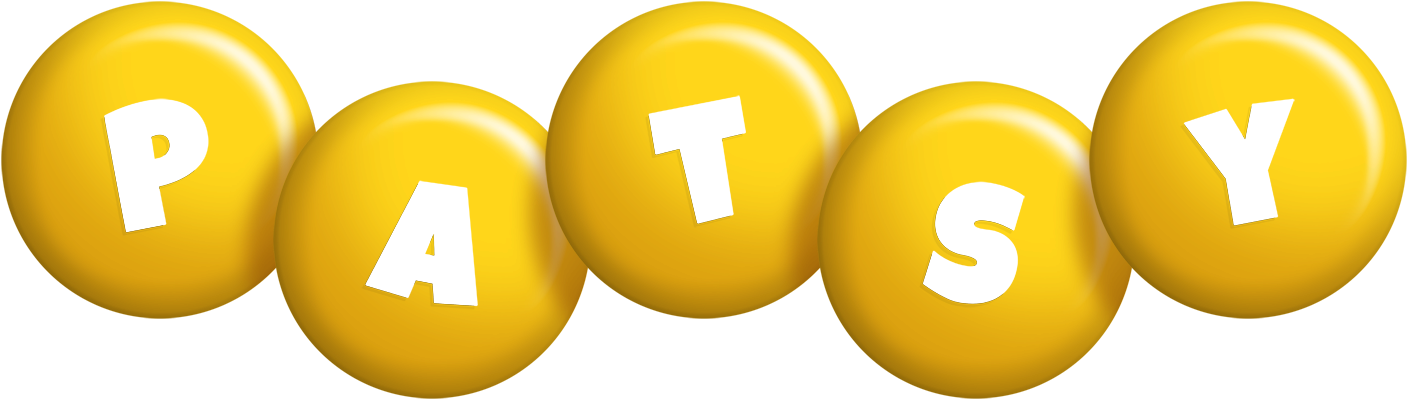 Patsy candy-yellow logo