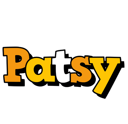 Patsy cartoon logo