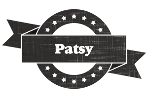 Patsy grunge logo