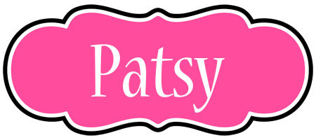 Patsy invitation logo