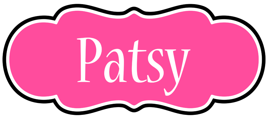 Patsy invitation logo