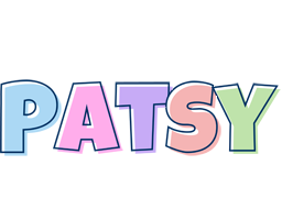 Patsy pastel logo