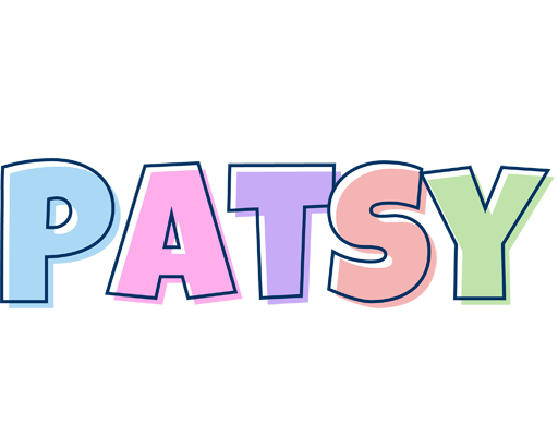 Patsy pastel logo