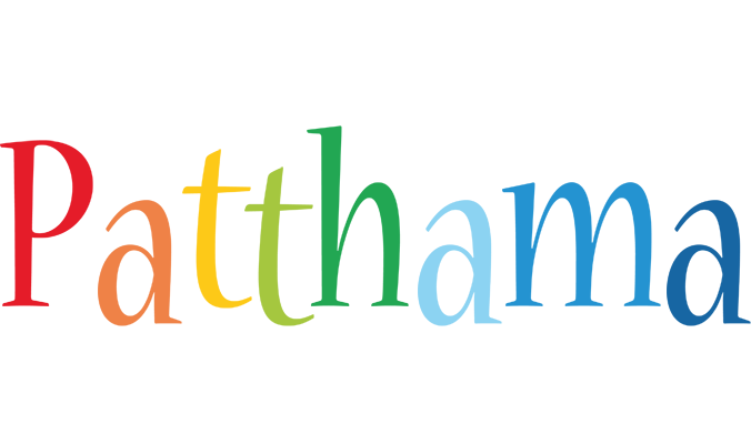 Patthama birthday logo