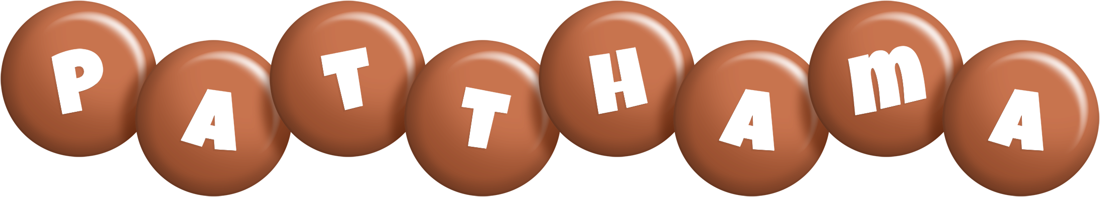 Patthama candy-brown logo