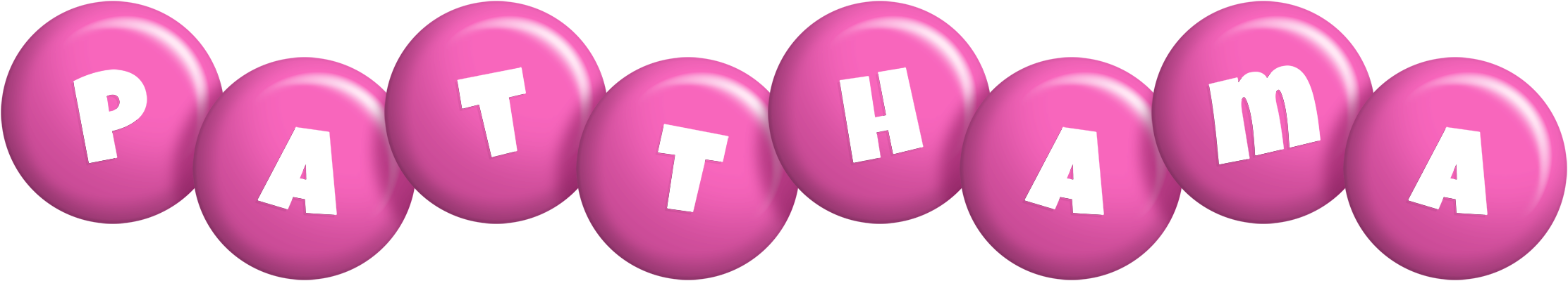 Patthama candy-pink logo