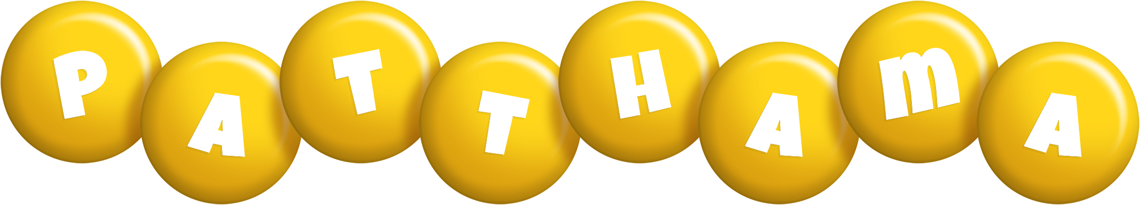 Patthama candy-yellow logo
