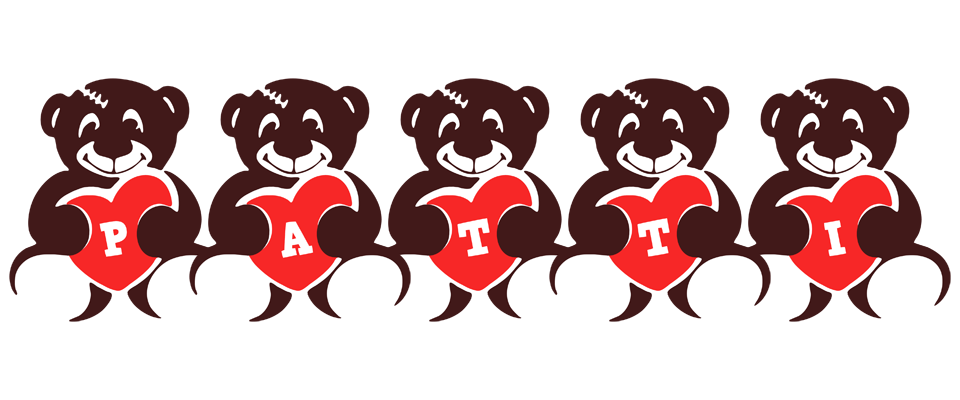 Patti bear logo