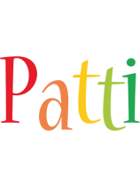 Patti birthday logo