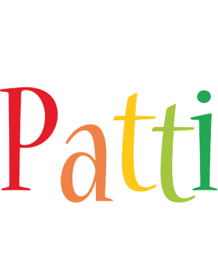 Patti birthday logo
