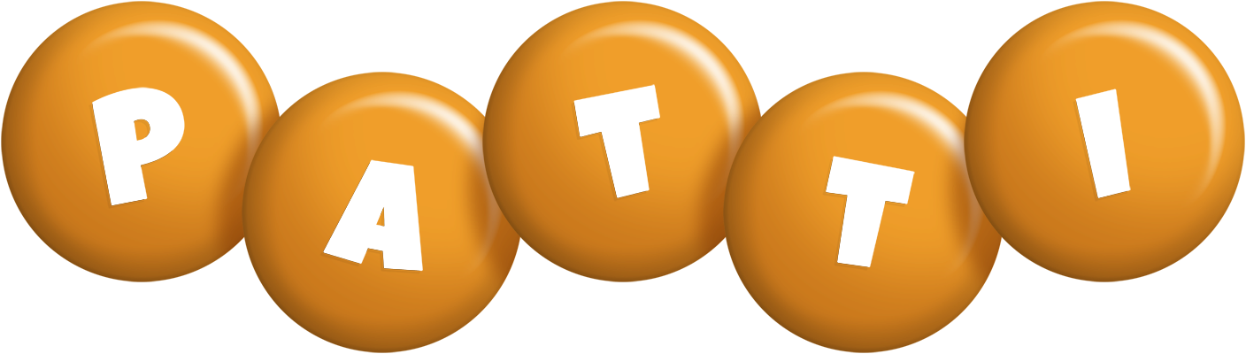 Patti candy-orange logo
