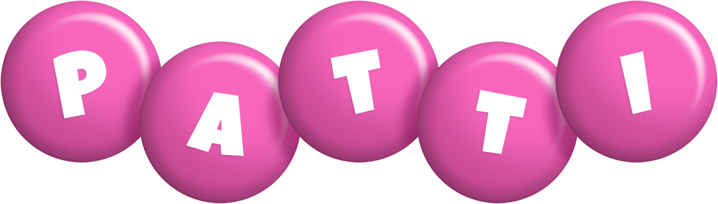 Patti candy-pink logo