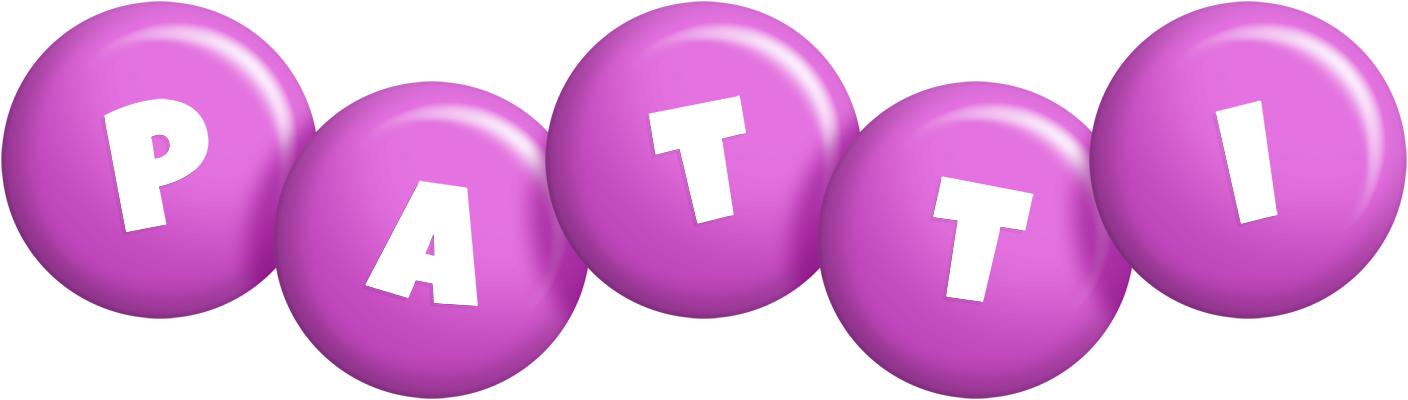 Patti candy-purple logo