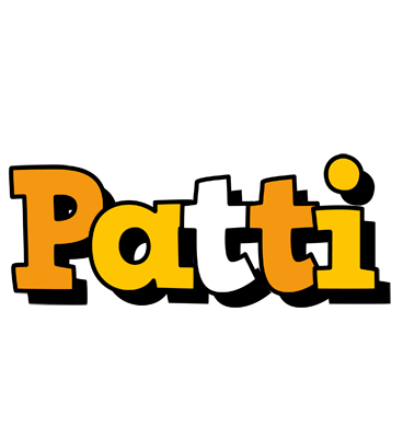 Patti cartoon logo