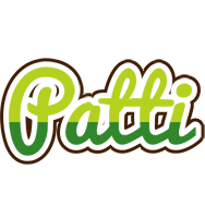 Patti golfing logo