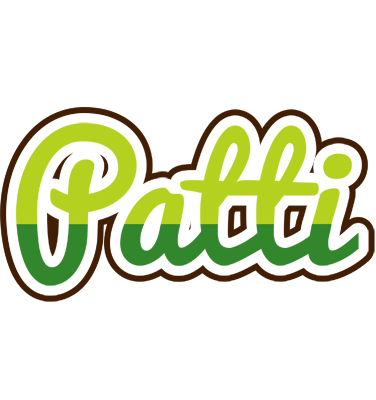 Patti golfing logo