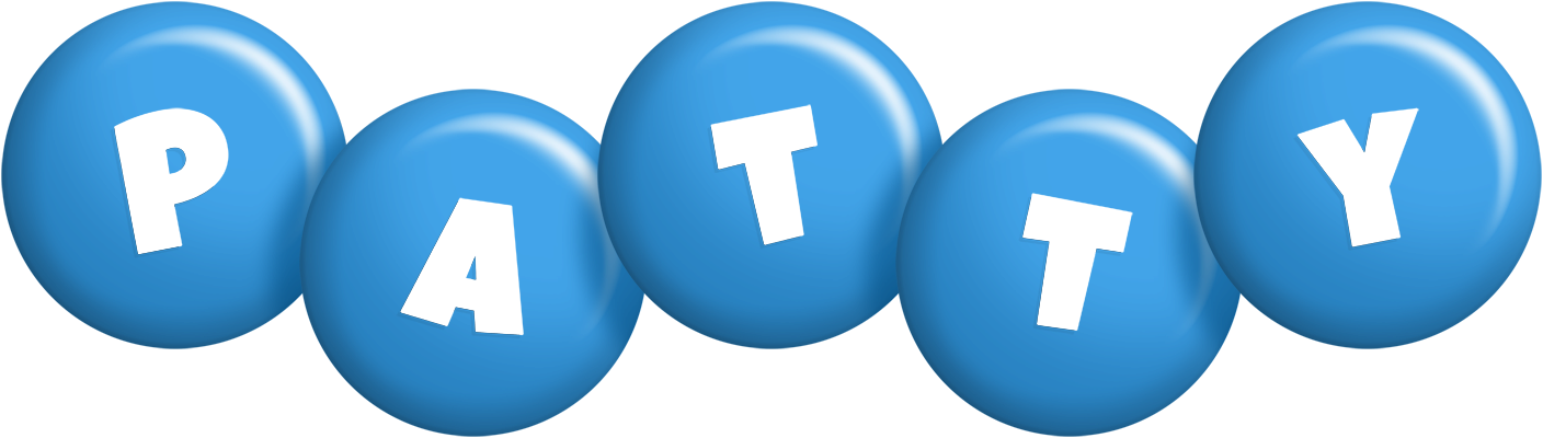Patty candy-blue logo