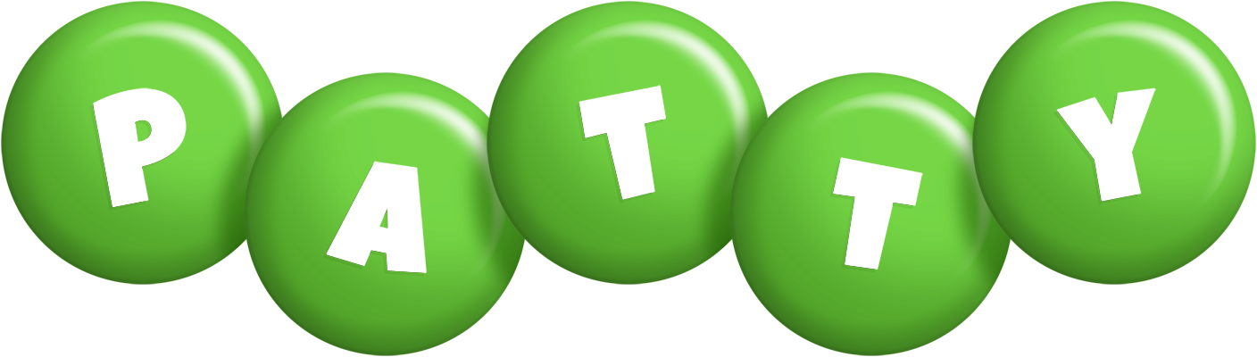 Patty candy-green logo
