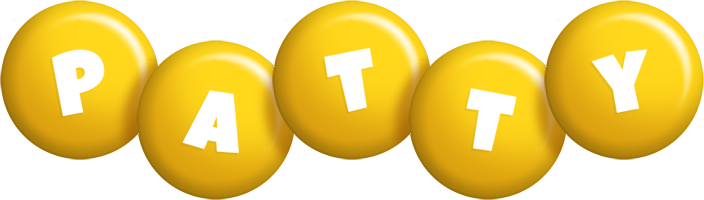 Patty candy-yellow logo