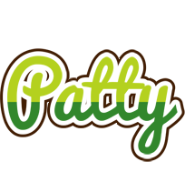 Patty golfing logo