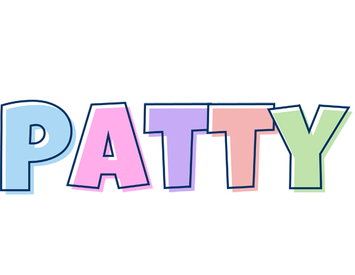 Patty pastel logo