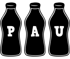 Pau bottle logo