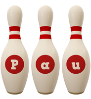 Pau bowling-pin logo