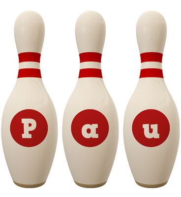 Pau bowling-pin logo