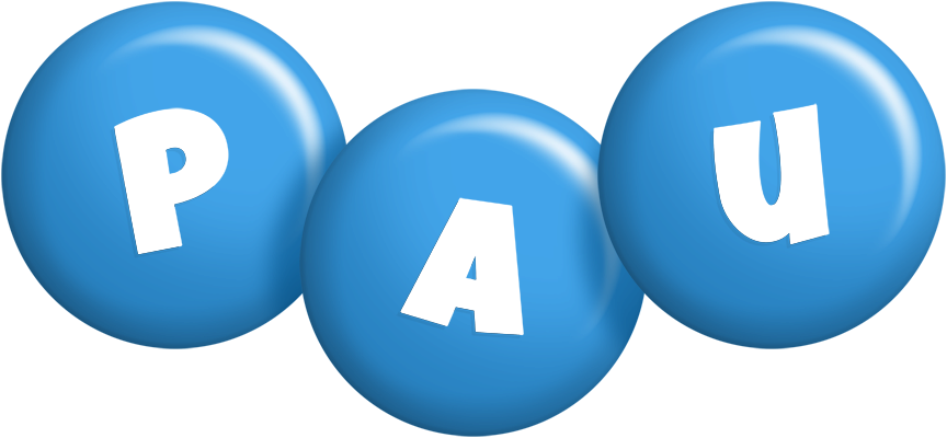 Pau candy-blue logo