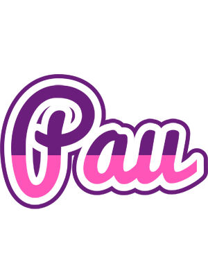 Pau cheerful logo