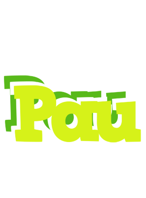 Pau citrus logo
