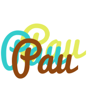 Pau cupcake logo