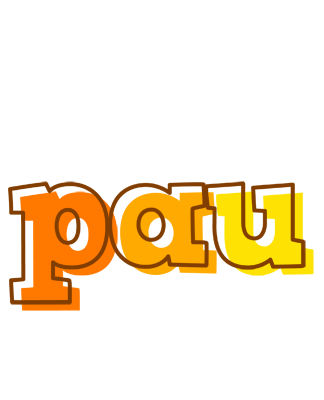 Pau desert logo