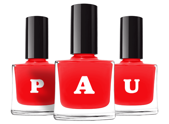 Pau fashion logo