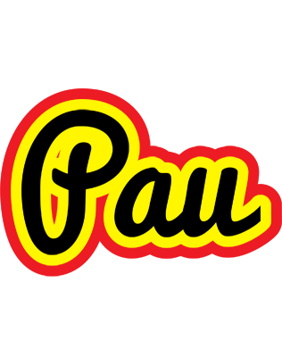 Pau flaming logo